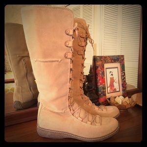 Timberland Moorland Hollace Leather Lace Up Boots